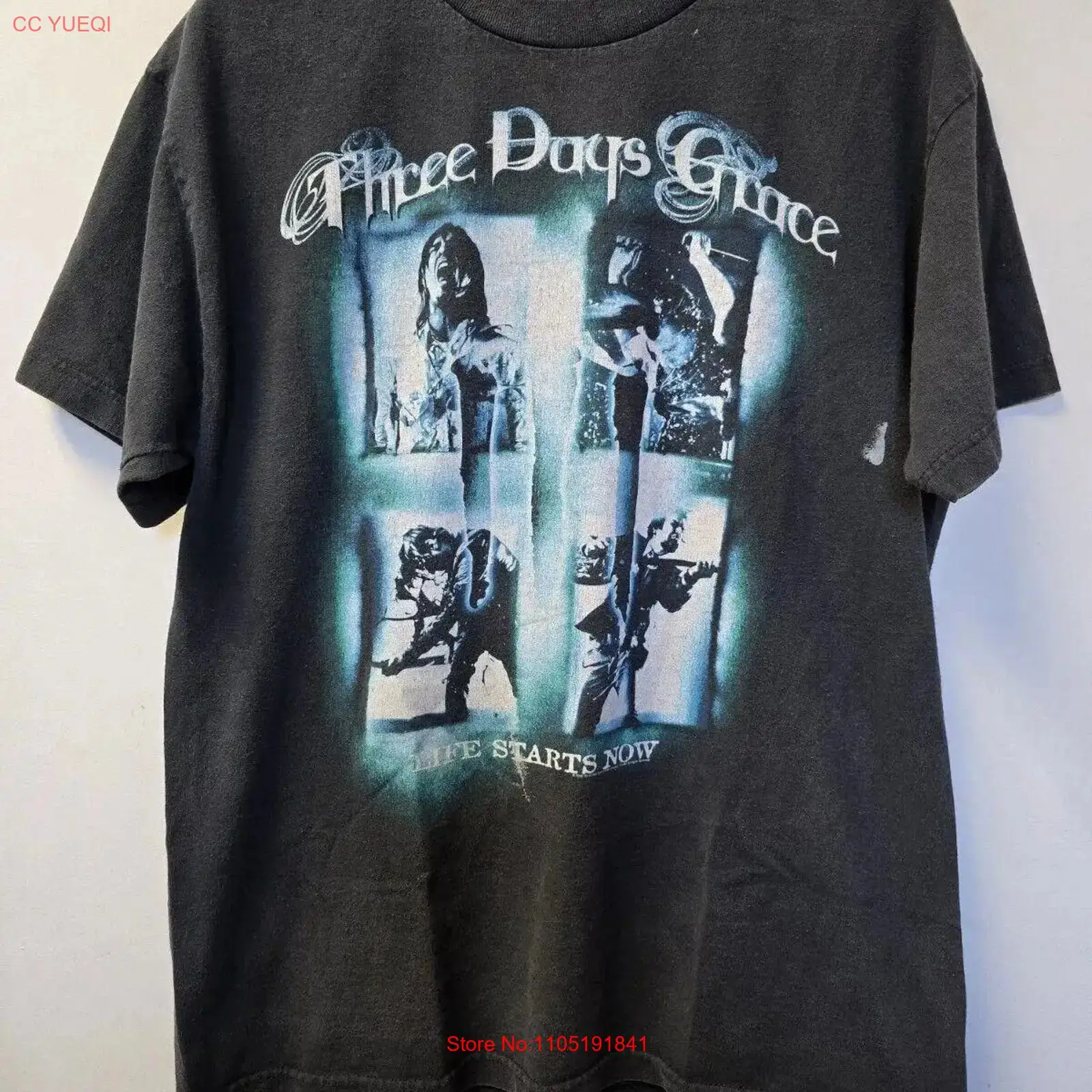 Vintage Fashion Now - เสื้อยืด Three Days Grace Tour ปี