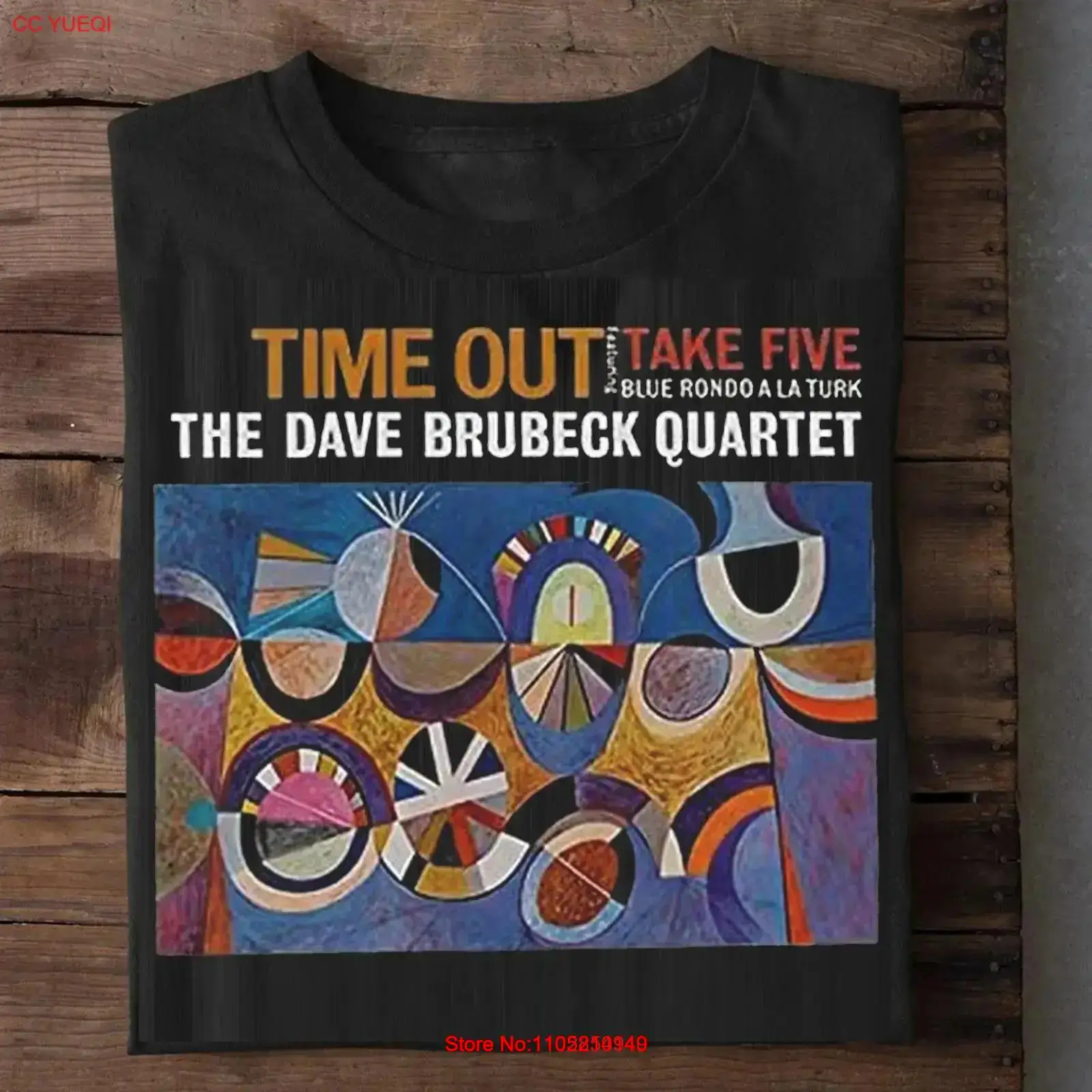 Vintage Fashion Knitwear - เสื้อยืดวินเทจ Dave Brubeck Quartet Time Out