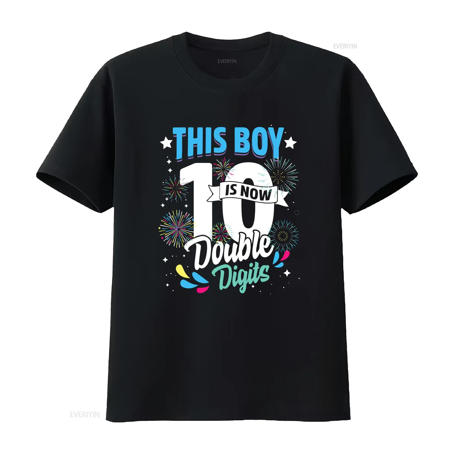 Vintage Fashion Now - เสื้อยืดวันเกิดสำหรับเด็กผู้ชายอายุ 10 ปี This Boy is