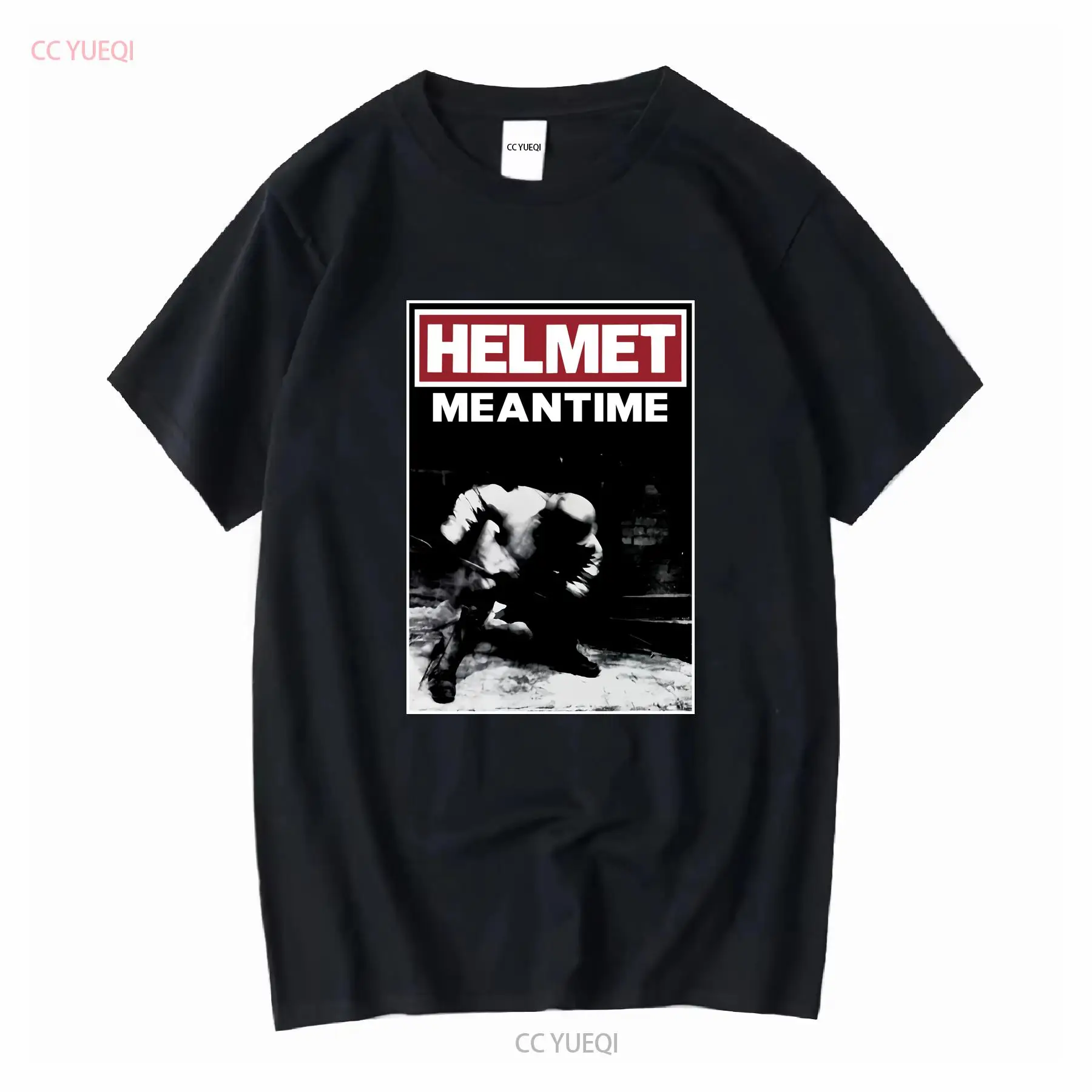 Vintage Fashion Knitwear - หมวกกันน็อค Meantime T เสื้อวงร็อคทางเลือกโลหะ TE3740 แขนยาวหรือสั้น