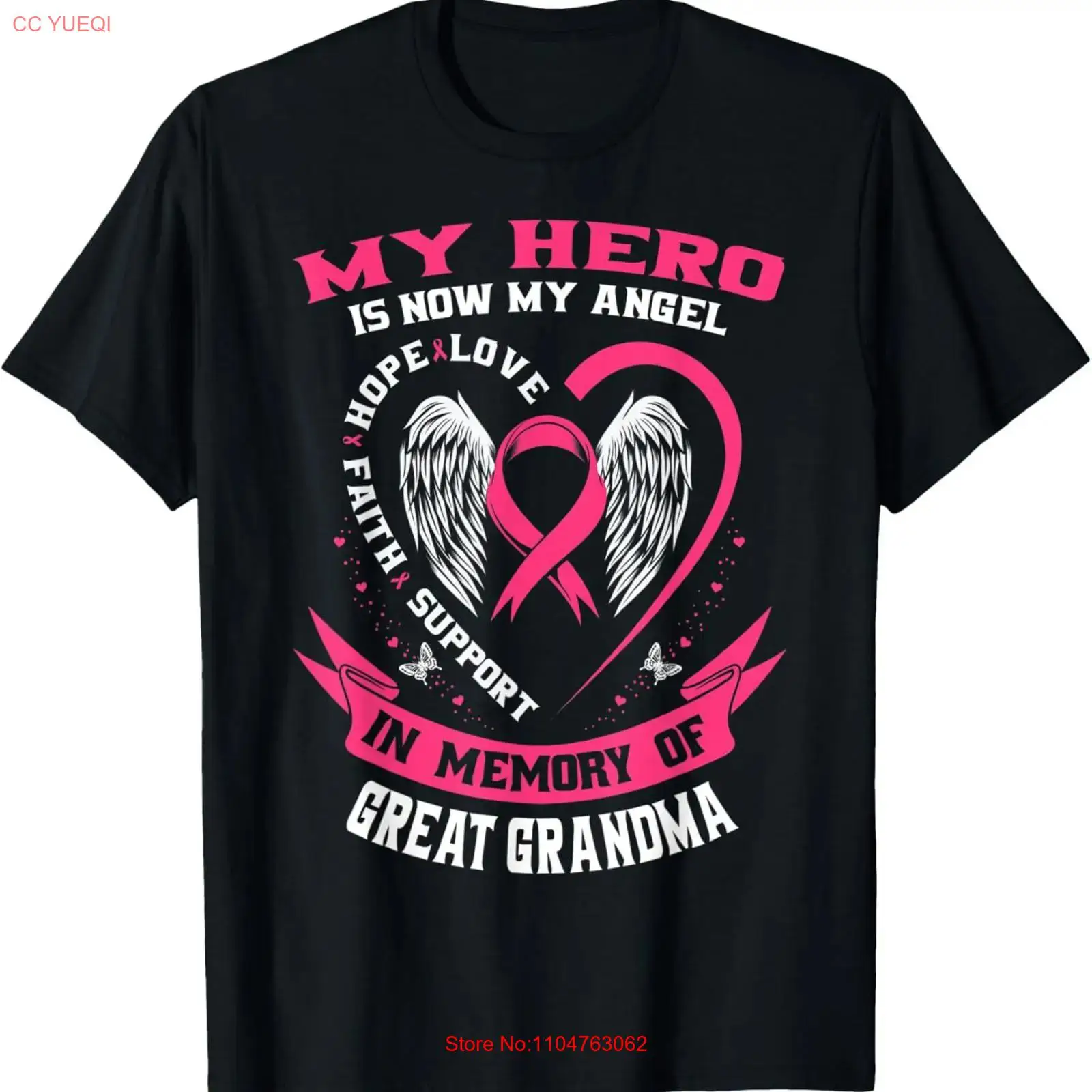 Vintage Fashion Now - เสื้อยืด My Hero Is Now Angel