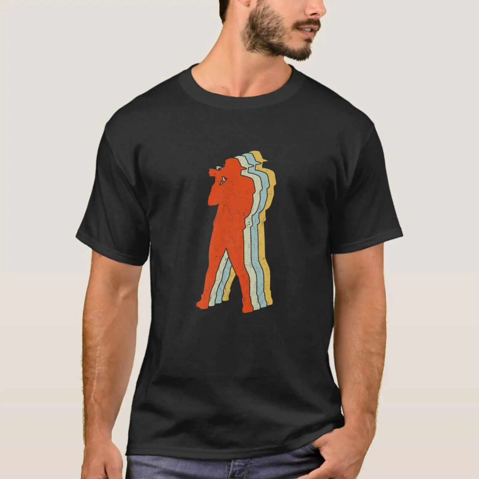Vintage Fashion Photographers - เสื้อยืดลายศิลปะการถ่ายภาพสำหรับช่างภาพ ลายกล้องถ่ายรูป สไตล์วินเทจ ผ้าซักแล้ว ระบายอากาศได้ดี แฟชั่นลำลอง