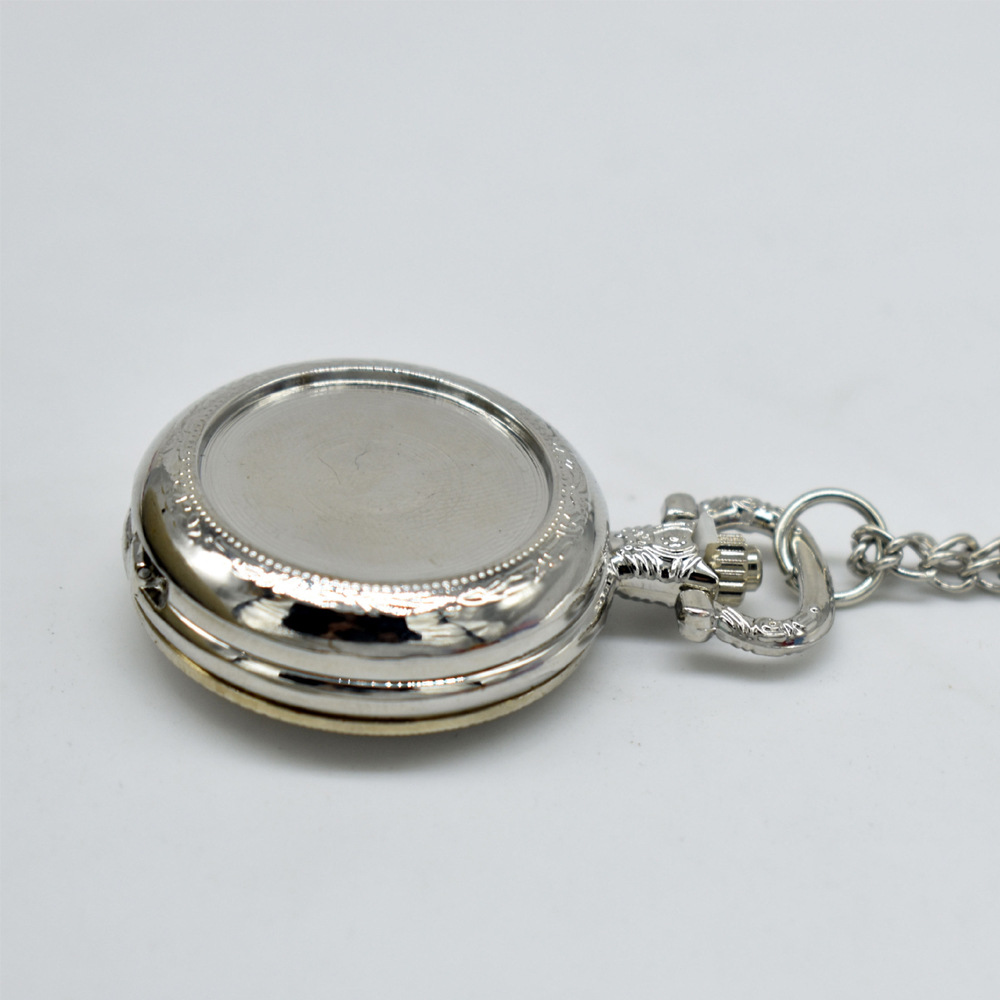 สร้อยคอจี้นาฬิกาพกโลหะวินเทจแบ - Vintage Fashion Streetwear บทวิจารณ์และราคา