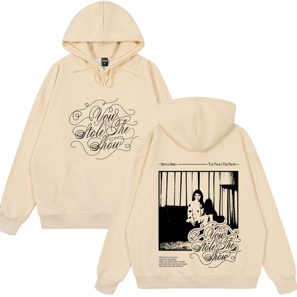เสื้อฮู้ดกราฟิก Sienna Spiro M - Vintage Fashion Houses บทวิจารณ์และราคา