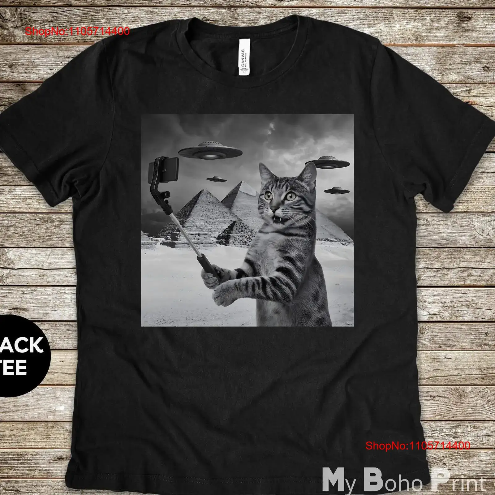 เสื้อยืดลายแมวเซลฟี่ ภาพเอเลี่ - Vintage Fashion Photographers บทวิจารณ์และราคา