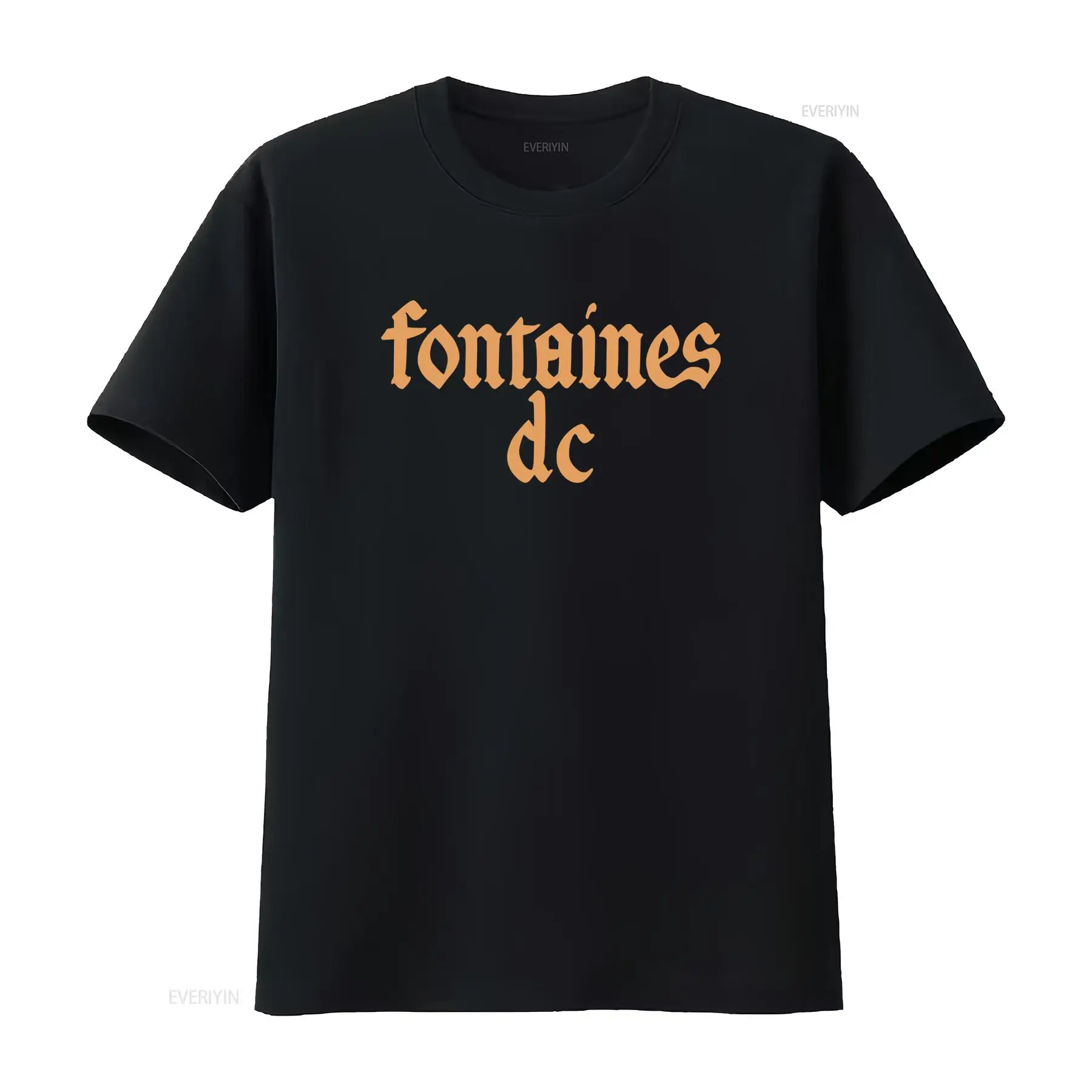 เสื้อยืดสีดำ Fontaines D C 'Go - Vintage Fashion Knitwear บทวิจารณ์และราคา