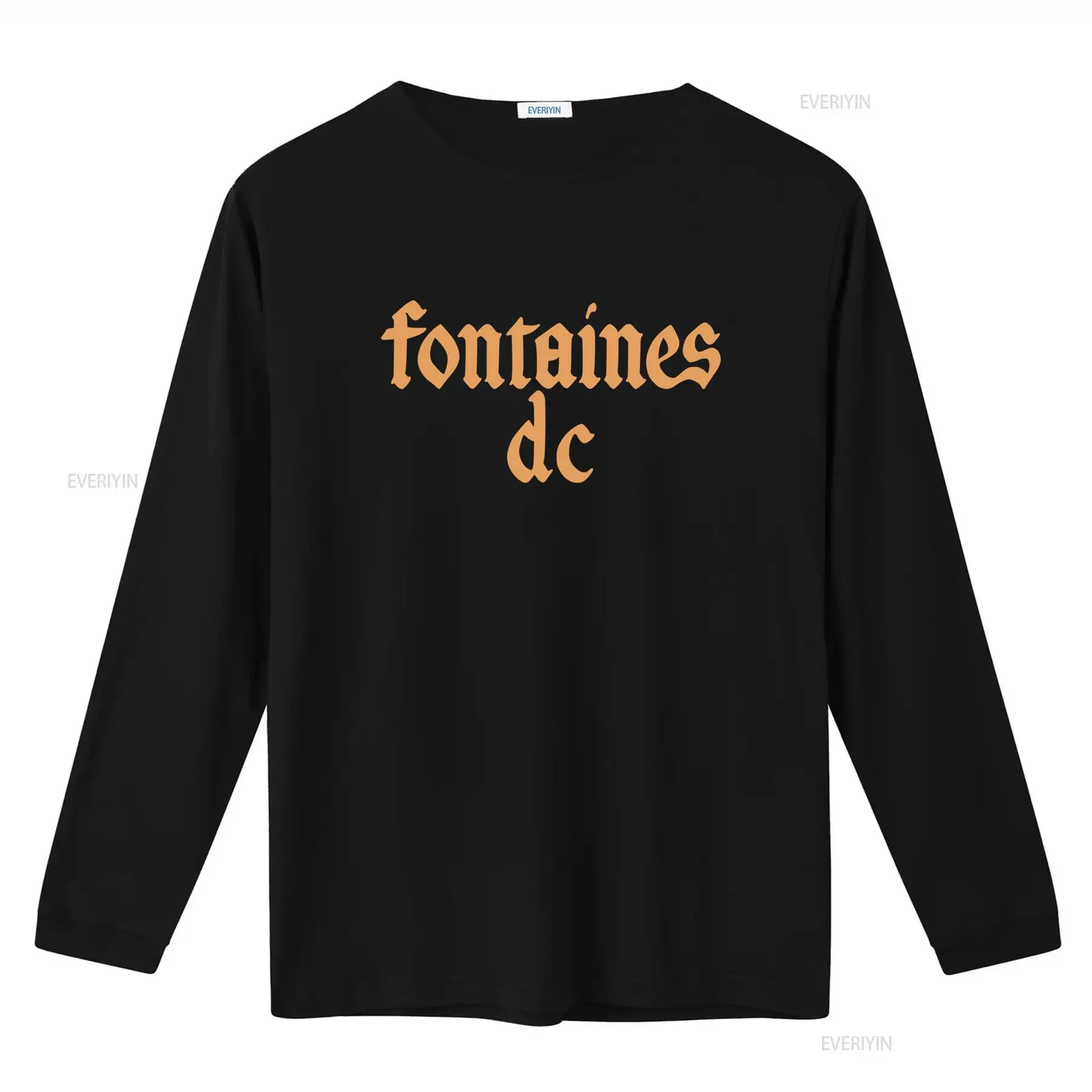 เสื้อยืดสีดำ Fontaines D C 'Go - Vintage Fashion Knitwear บทวิจารณ์และราคา
