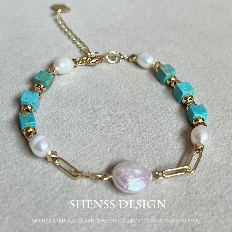 สร้อยข้อมือทองแดงชุบทอง14K สีเ - Vintage Fashion Photos บทวิจารณ์และราคา