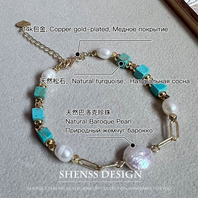 สร้อยข้อมือทองแดงชุบทอง14K สีเ - Vintage Fashion Photos บทวิจารณ์และราคา