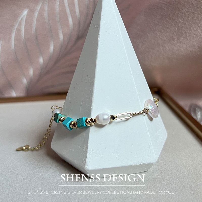 สร้อยข้อมือทองแดงชุบทอง14K สีเ - Vintage Fashion Photos บทวิจารณ์และราคา