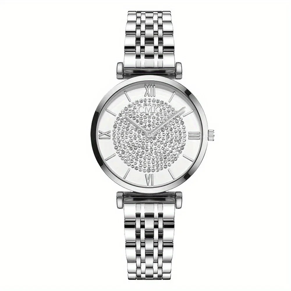 นาฬิกาควอตซ์หน้าปัดตัวเลขโรมัน - Vintage Fashion Watches บทวิจารณ์และราคา