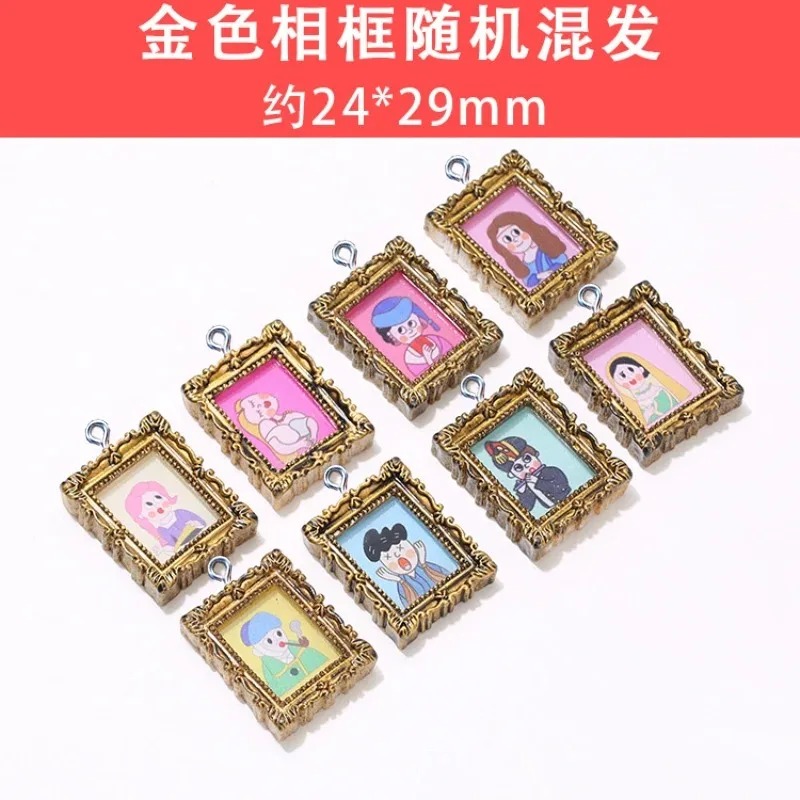 จี้รูปกรอบรูปเรซิ่นวินเทจแบบแบ - Vintage Fashion Photos บทวิจารณ์และราคา