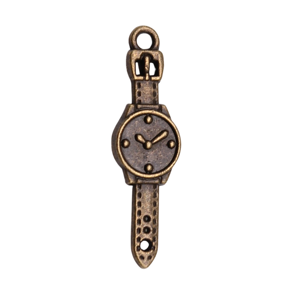 10 ชิ้น 30x9 มม. 2 สี สีเงินโบ - Vintage Fashion Watches บทวิจารณ์และราคา