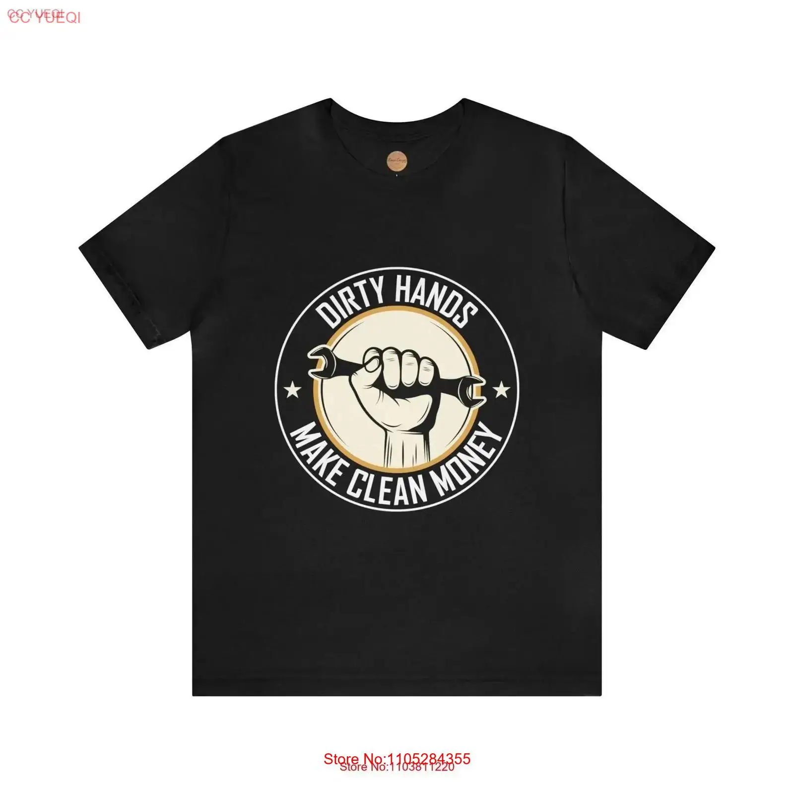 เสื้อยืดช่างซ่อมมือสกปรกทำเงิน - Vintage Fashion Jobs บทวิจารณ์และราคา