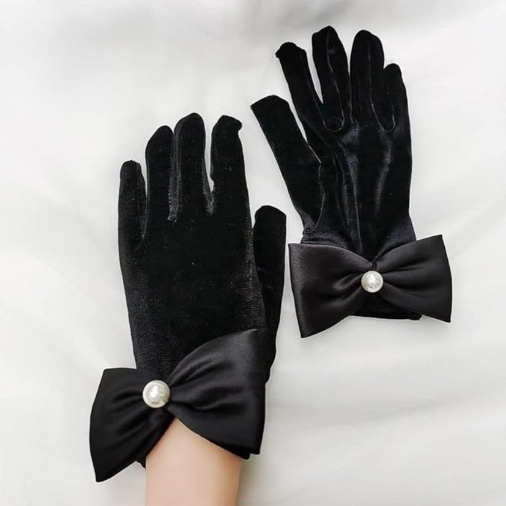 ถุงมือเจ้าสาววินเทจ ถุงมือกำมะ - Vintage Fashion Photographers บทวิจารณ์และราคา