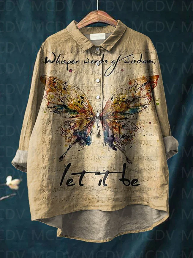 เสื้อเชิ้ตลำลองและผ้าลินินพิมพ - Printed Floral Shirt บทวิจารณ์และราคา
