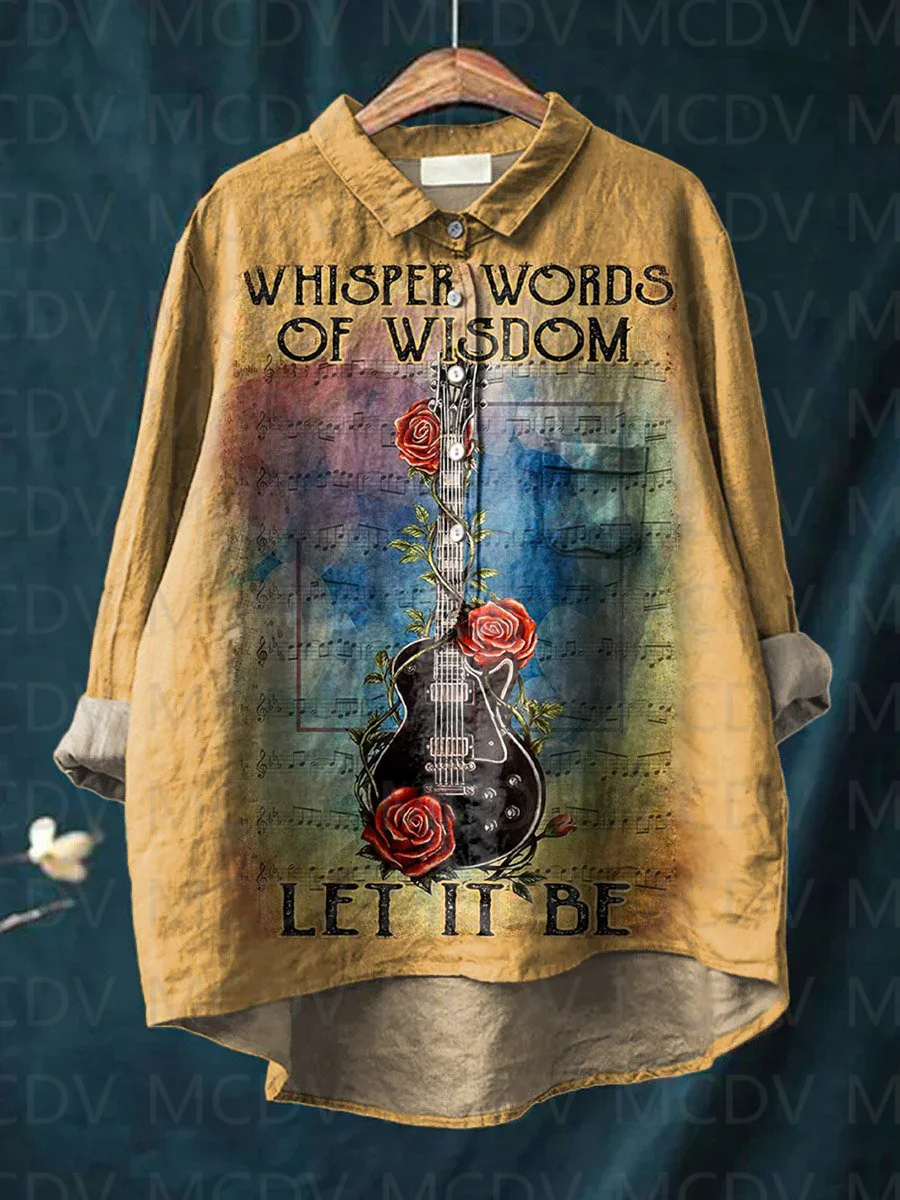 เสื้อเชิ้ตลำลองและผ้าลินินพิมพ - Printed Floral Shirt บทวิจารณ์และราคา