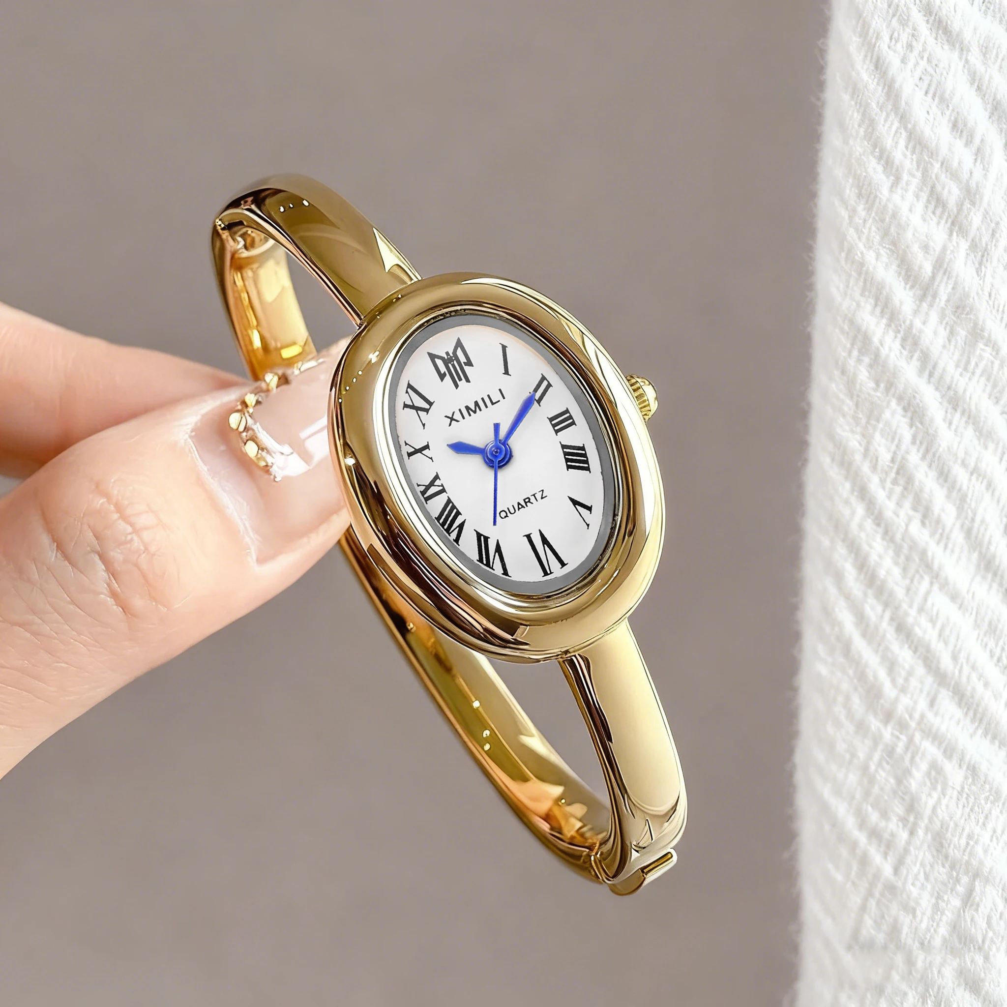 2026XIMILI นาฬิกาวงกลมวินเทจสำ - Vintage Fashion Watches บทวิจารณ์และราคา