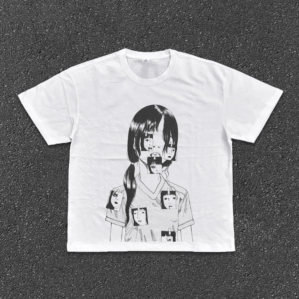 เสื้อยืดผ้าฝ้ายใหม่ปี 2026 ลาย - Vintage Fashion Illustration บทวิจารณ์และราคา