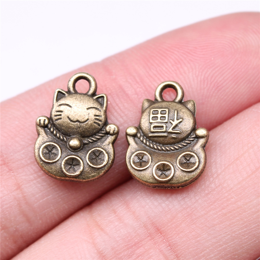 10 ชิ้น 15x11 มม. 3 สี สีเงินโ - Vintage Fashion Stores บทวิจารณ์และราคา
