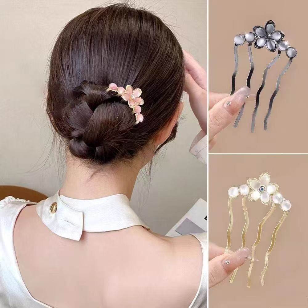 1/3 ชิ้น กิ๊บติดผมโลหะประดับมุ - Vintage Fashion Shop บทวิจารณ์และราคา