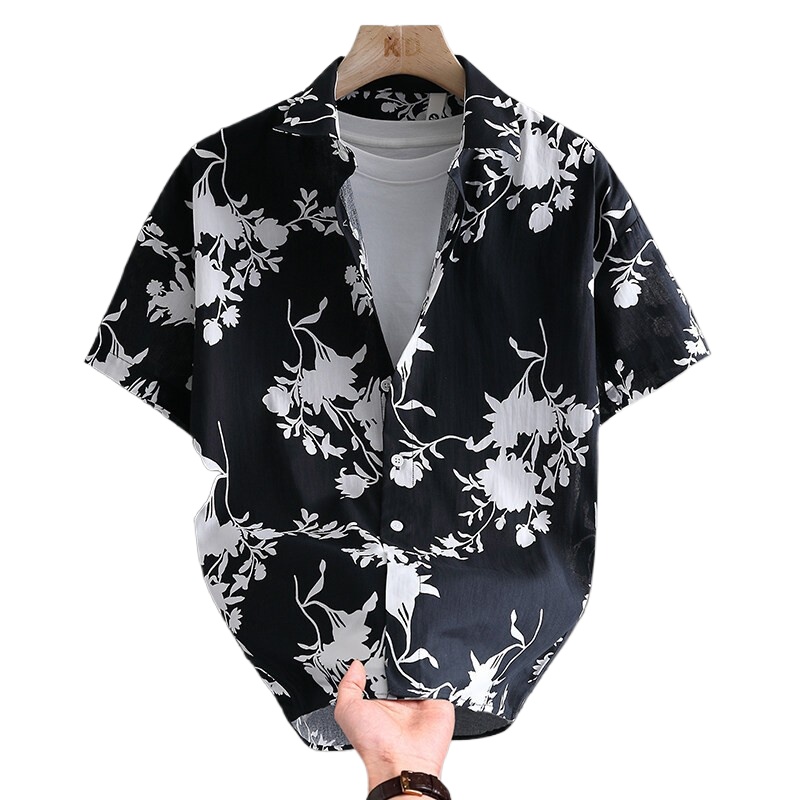 เสื้อเชิ้ตแขนสั้นลายดอกไม้ฮาวา - Printed Floral Shirt บทวิจารณ์และราคา