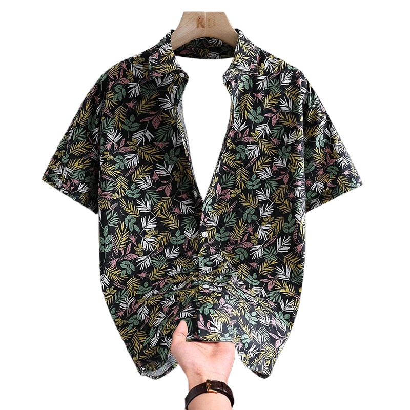 เสื้อเชิ้ตแขนสั้นลายดอกไม้ฮาวา - Printed Floral Shirt บทวิจารณ์และราคา