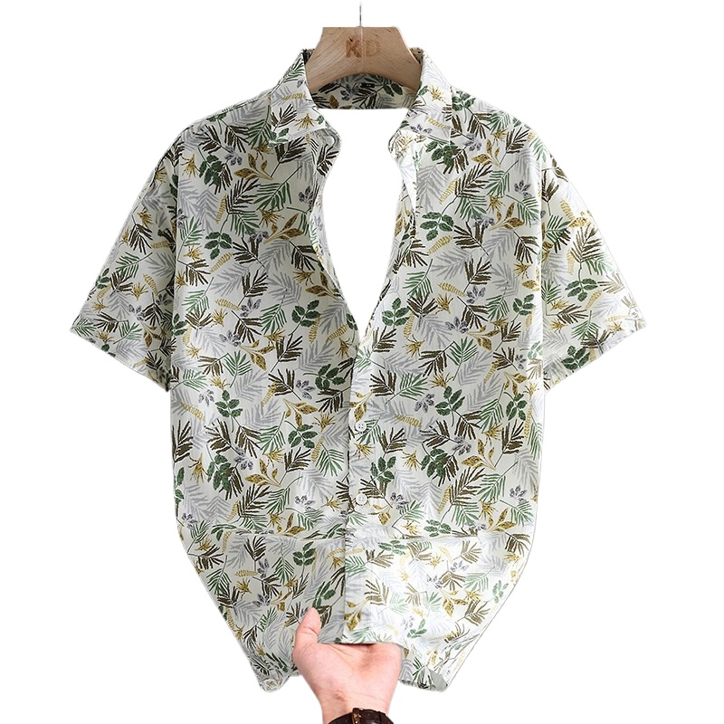 เสื้อเชิ้ตแขนสั้นลายดอกไม้ฮาวา - Printed Floral Shirt บทวิจารณ์และราคา